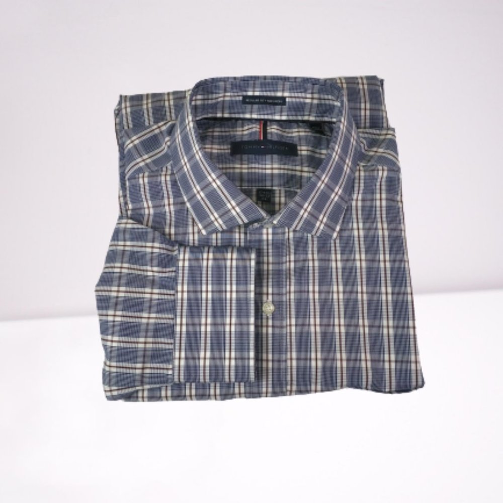 Tommy Hilfiger Men's Regular Fit Dress Shirt XL